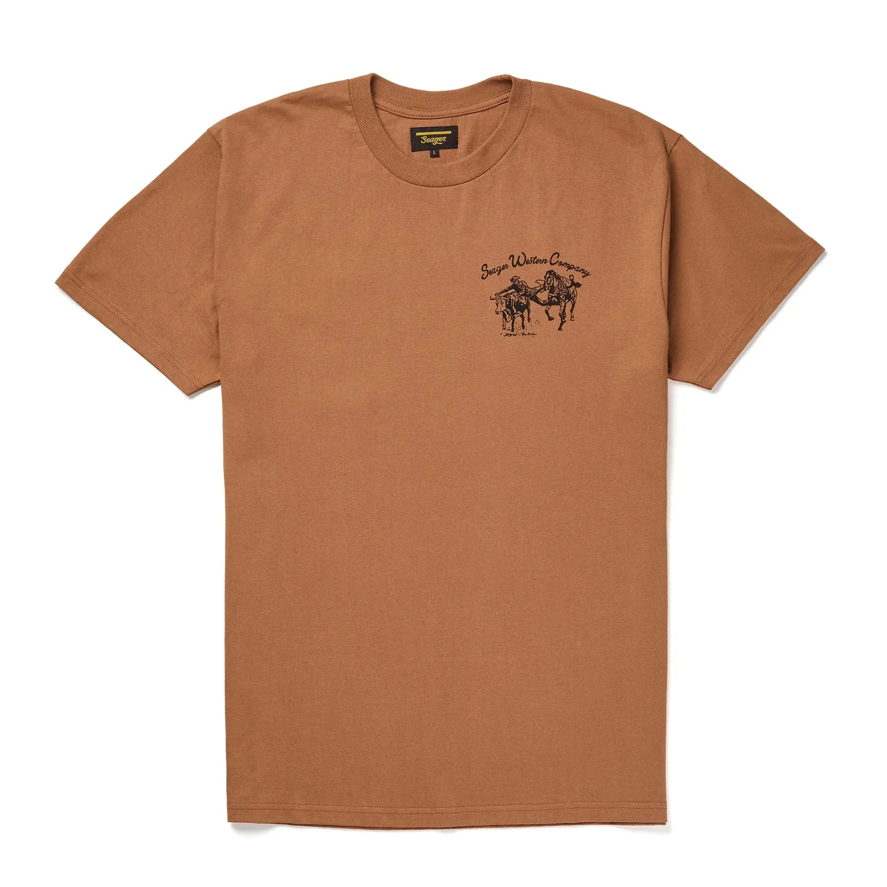 Seager - Los Rios Tee - Brown
