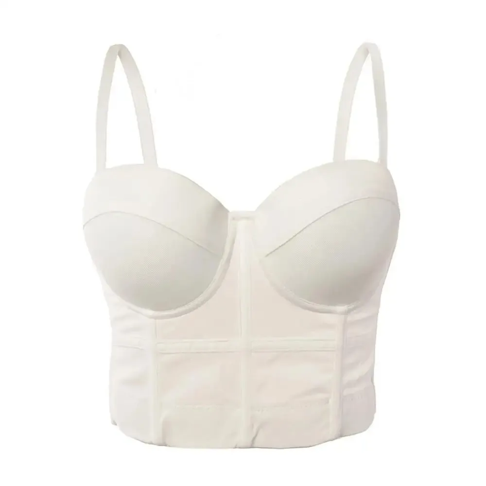 Sexy Black Transparent Bra Mesh Push-Up Bralet