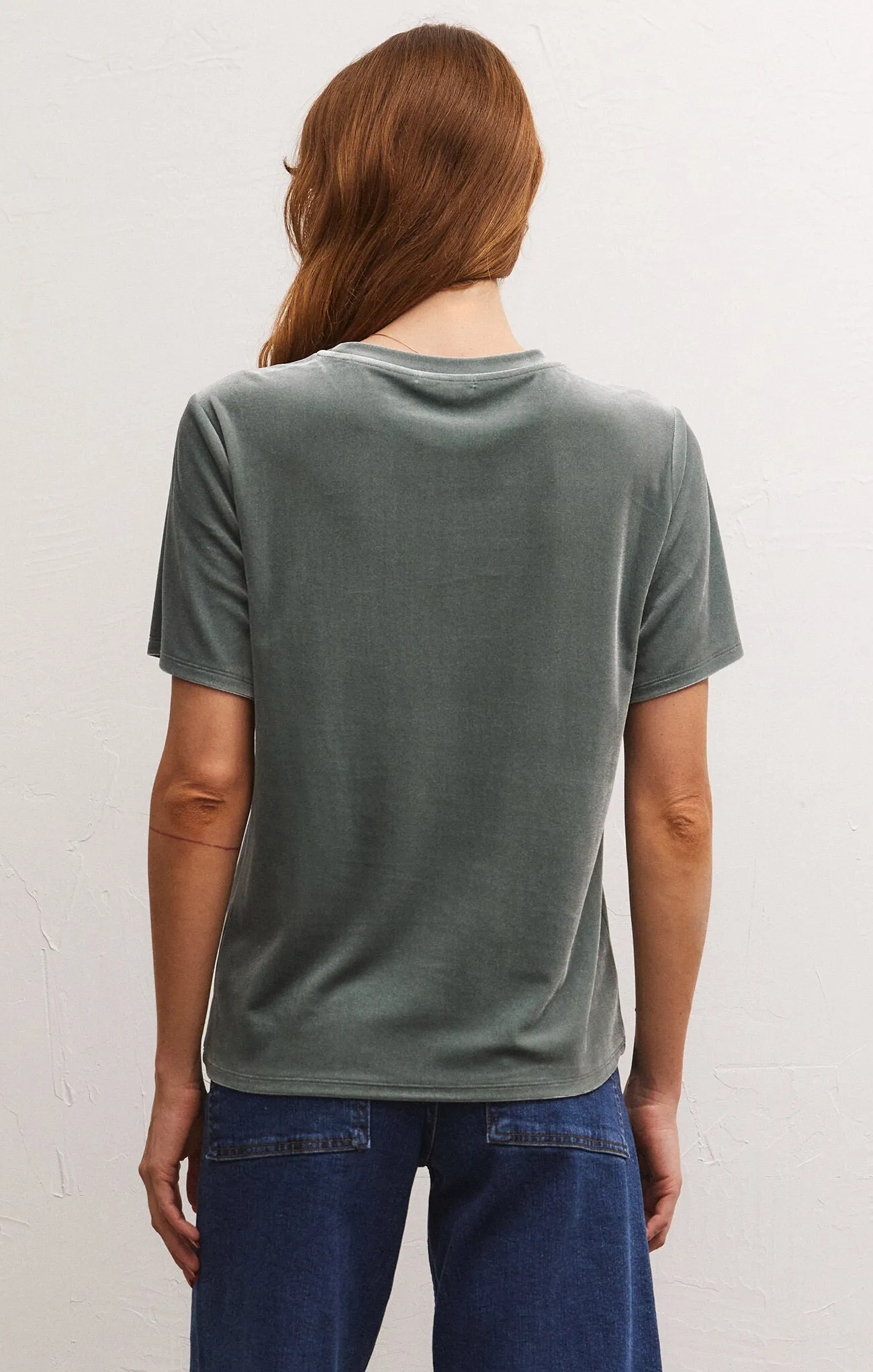 Simone Velvet Top