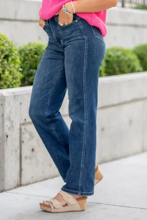 **Size 3 & 5 The Corrin- Judy Blue Tummy Control Straight Jeans