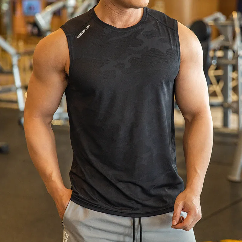 Smooth Camo Sleeveless Shirt