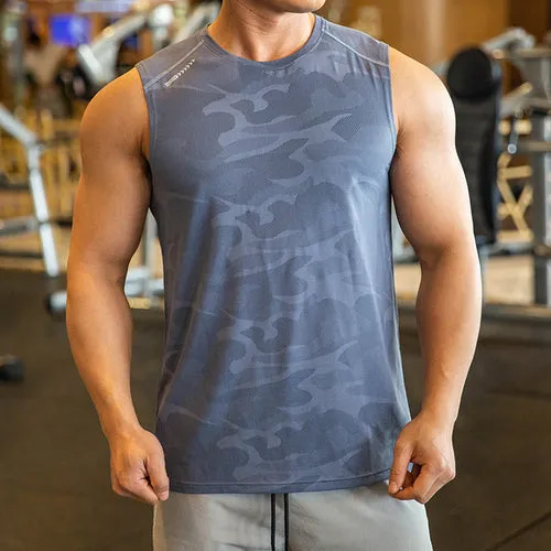 Smooth Camo Sleeveless Shirt
