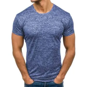 Solid Color Breathable Casual T Shirts