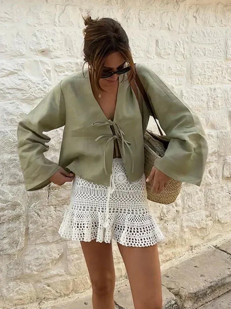 Sommerstrickjacke