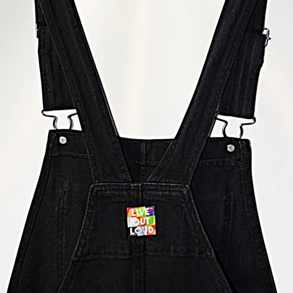 Sonoma Community Adult Unisex Short Overalls–Casual Denim Summer Outfit–Size S