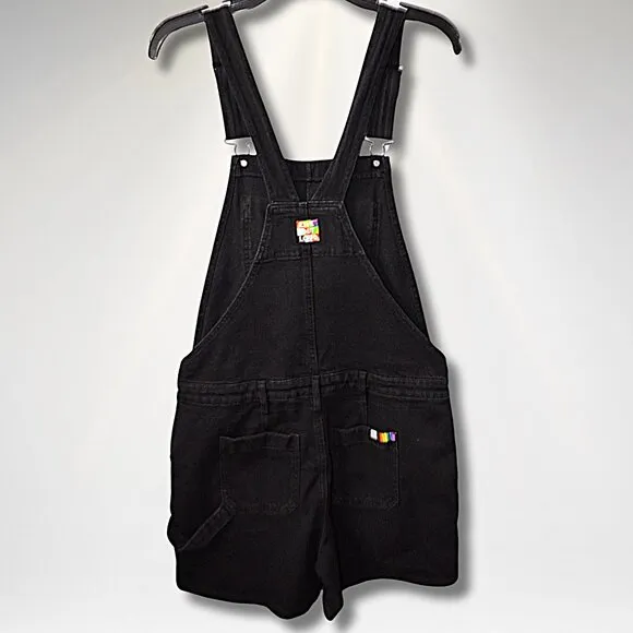 Sonoma Community Adult Unisex Short Overalls–Casual Denim Summer Outfit–Size S