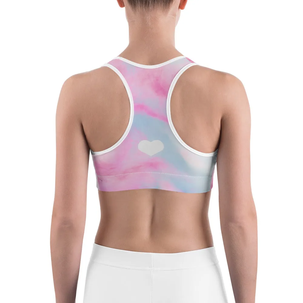 Soul Star Chakra Sports Bra by Goddess Swag