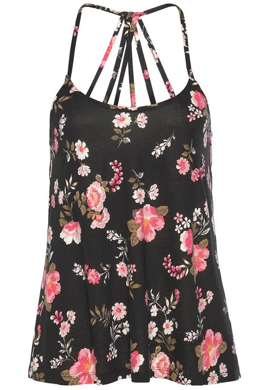 Spaghetti Strap Fit Casual Sleeveless Tops