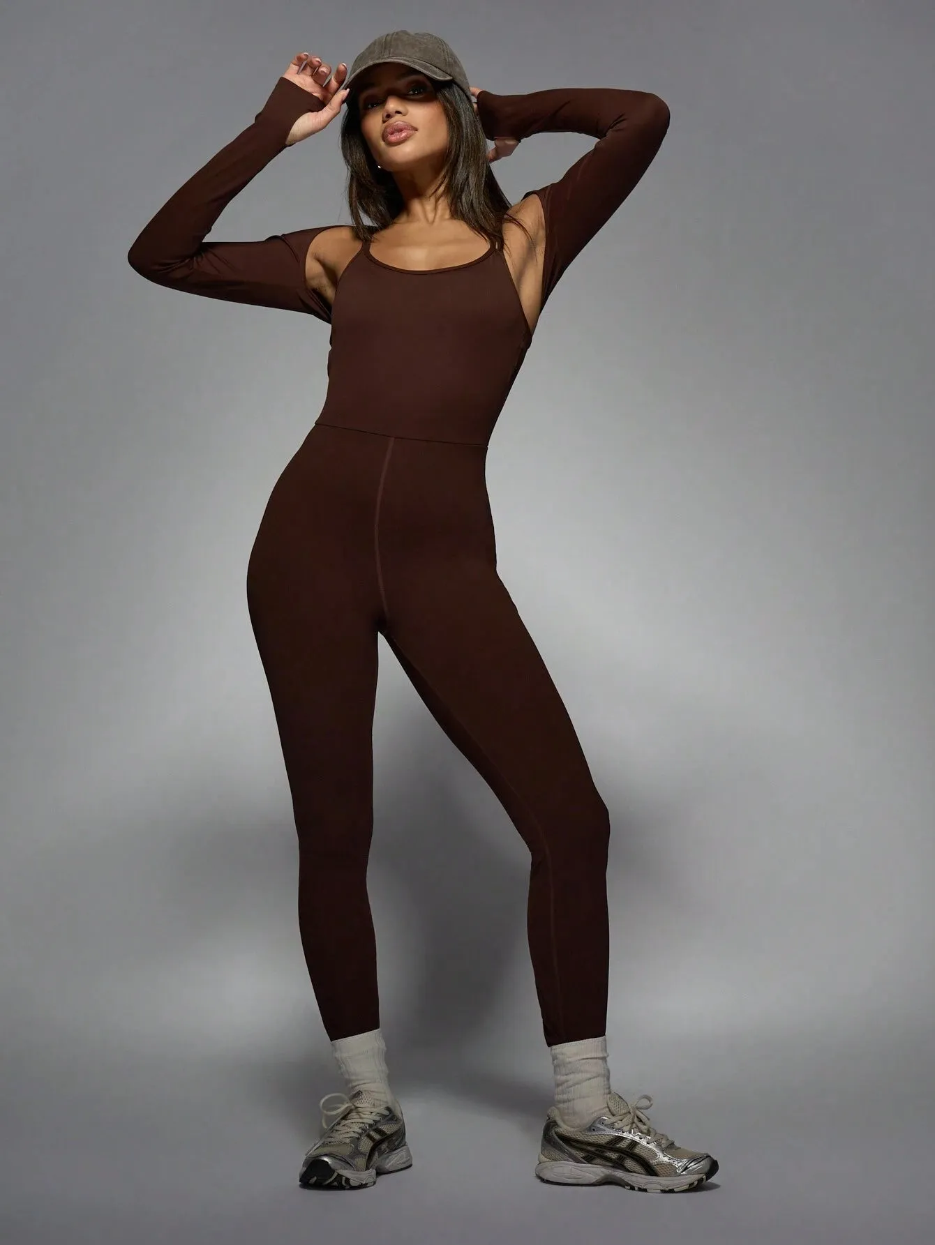 Spaghetti Strap Fitted Jumpsuit with Bolero – Chic & Elegant Outfit