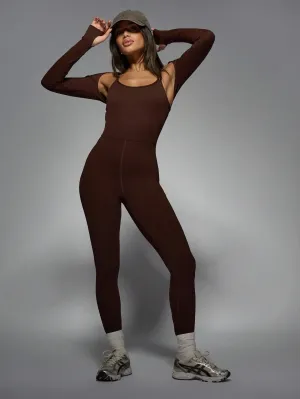 Spaghetti Strap Fitted Jumpsuit with Bolero – Chic & Elegant Outfit