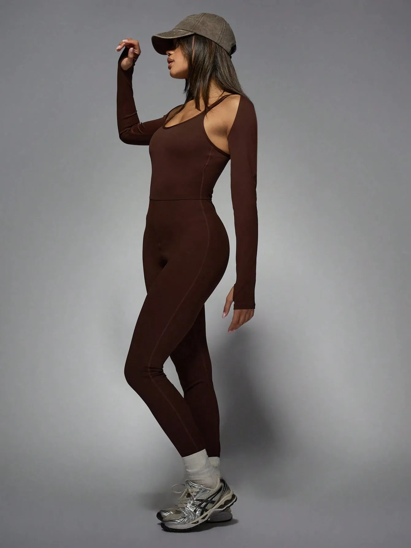 Spaghetti Strap Fitted Jumpsuit with Bolero – Chic & Elegant Outfit