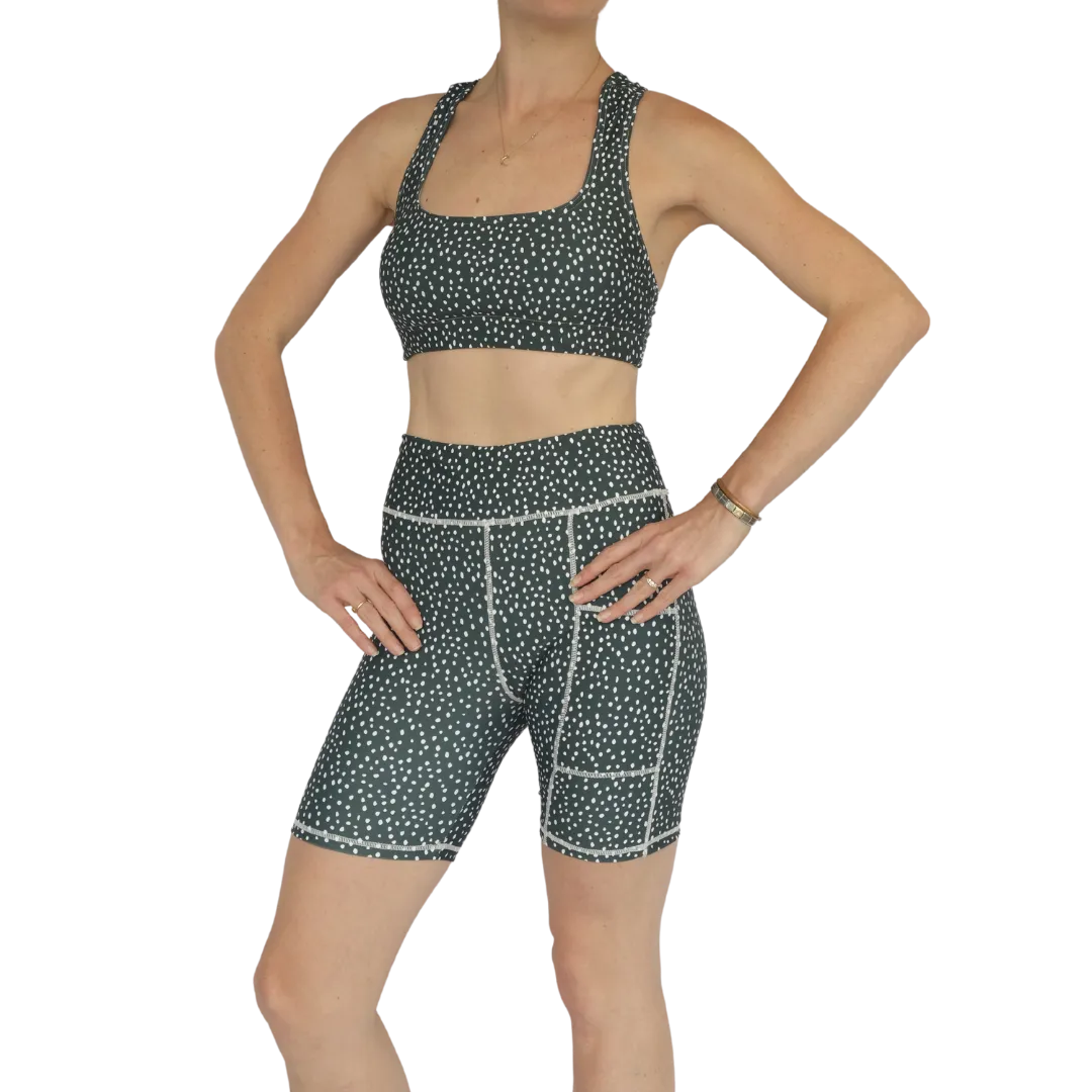 Speckled Sage Sports Bra