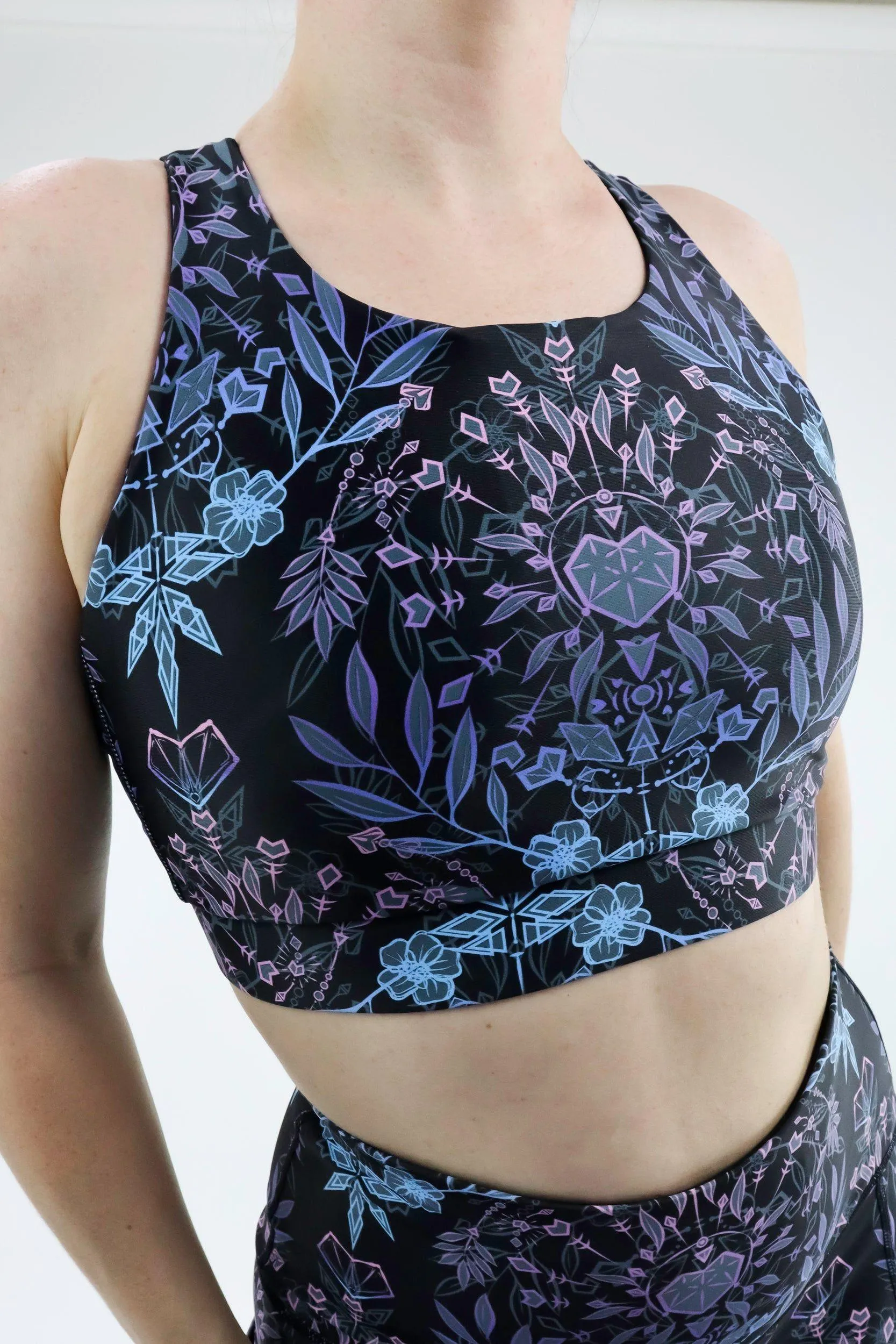 Spiritual Awakening - Dynamic Active - Strappy Back Crop Top