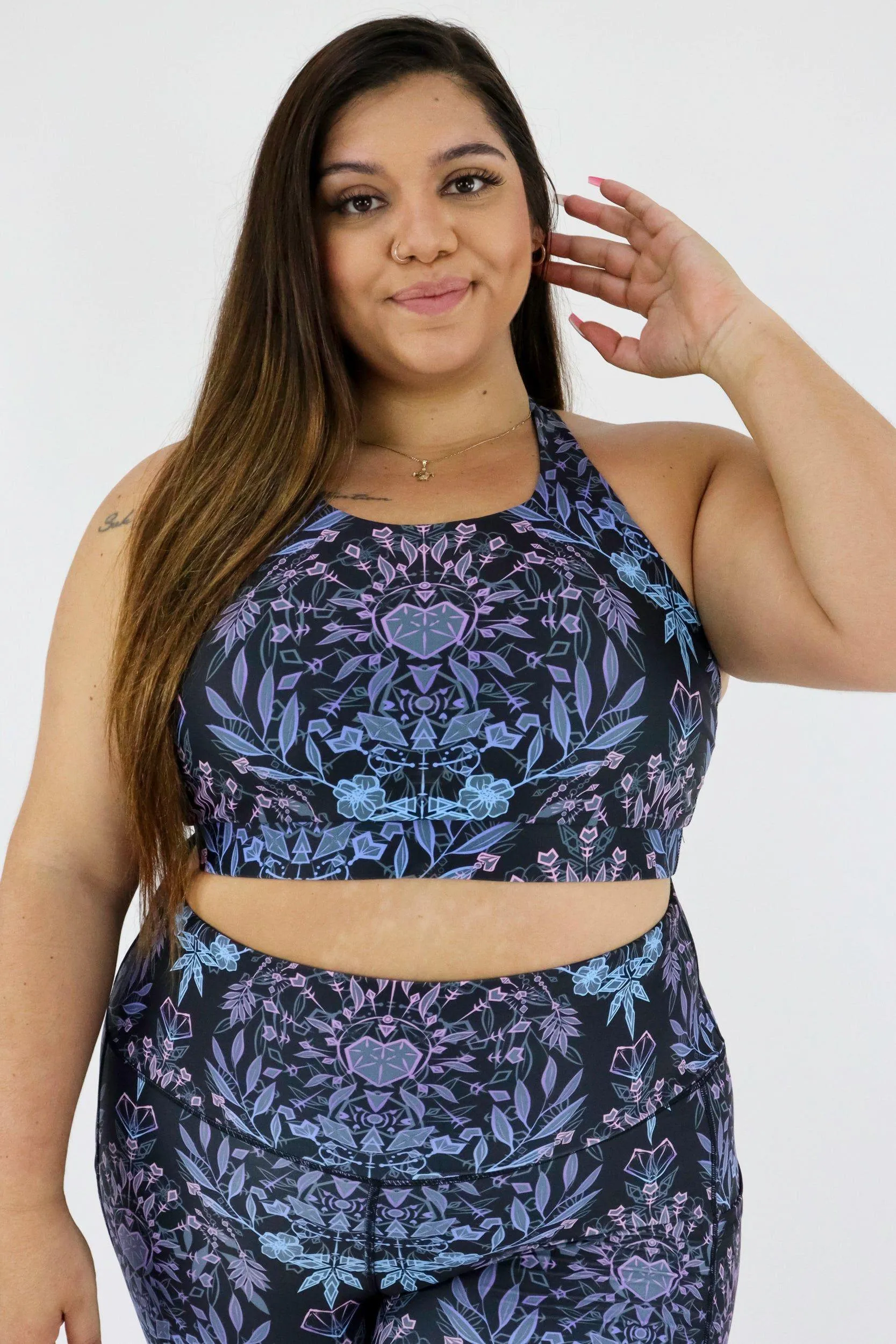 Spiritual Awakening - Dynamic Active - Strappy Back Crop Top