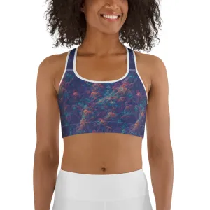 Sports bra - Galactic Tangle