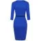 Spring Vintage Elegant Work Wear with Belt Peplum vestidos Business Party Bodycon Office Career Dress for Women