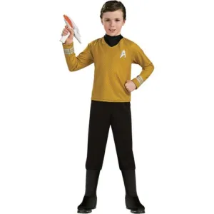 Star Trek Deluxe Gold Shirt Size M