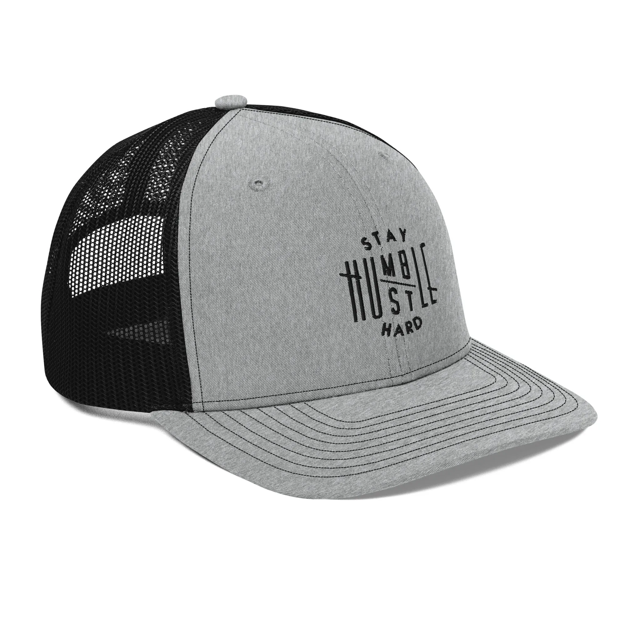 Stay Humble Hustle Hard Trucker Hat