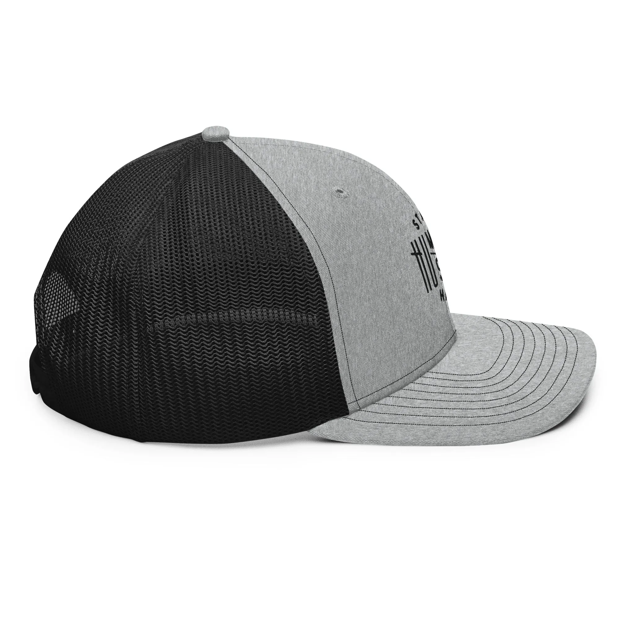 Stay Humble Hustle Hard Trucker Hat