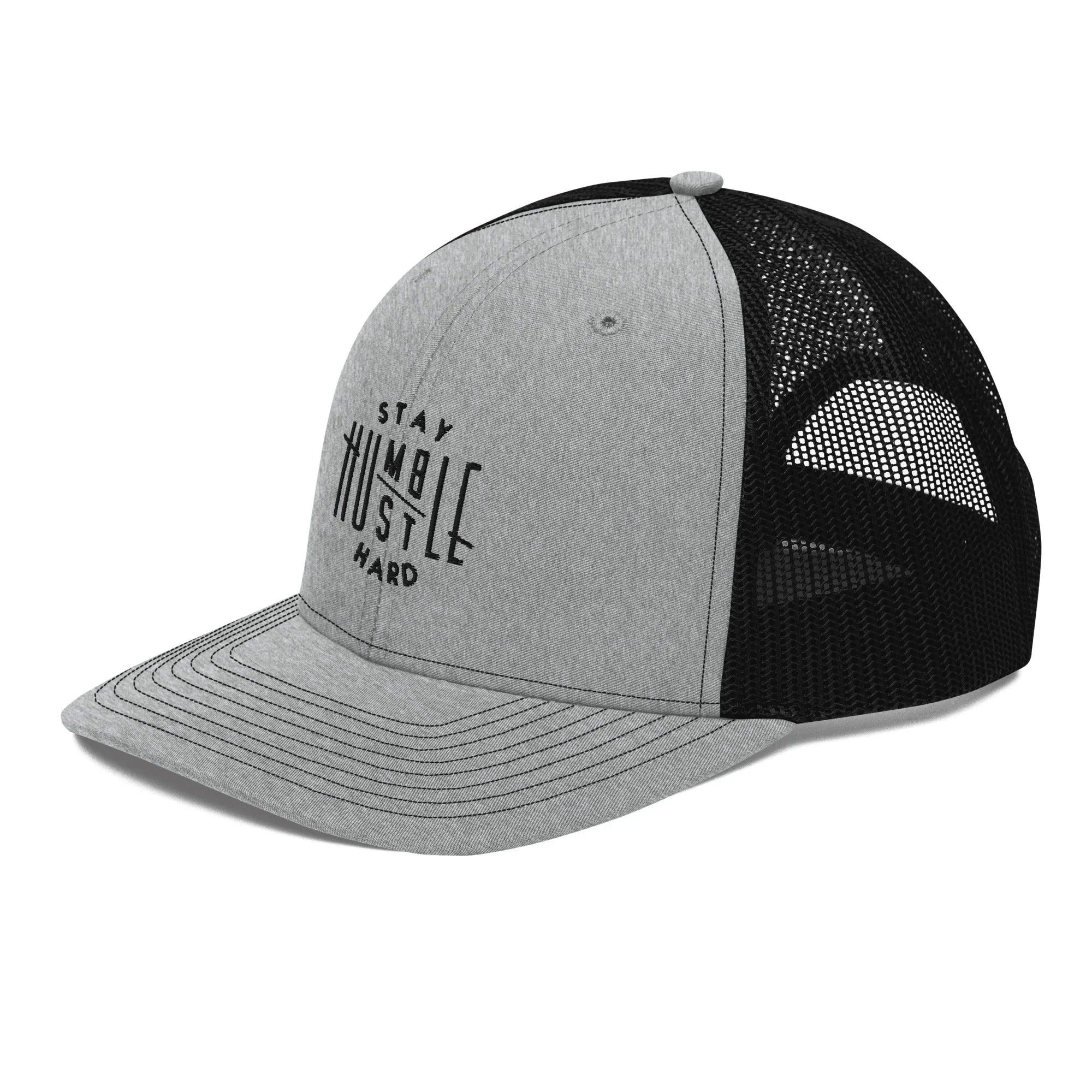 Stay Humble Hustle Hard Trucker Hat