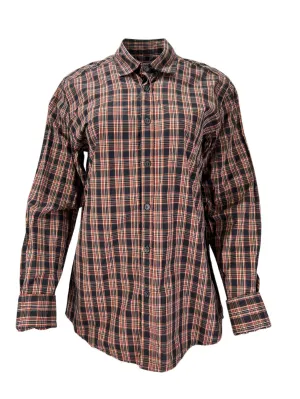STEVEN ALAN Women's Black Plaid Long Sleeve Casual Shirt Sz XS NWOT