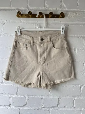 Stone Cut Off Denim Shorts