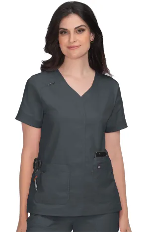 Stretch 1043  Liv Top Charcoal