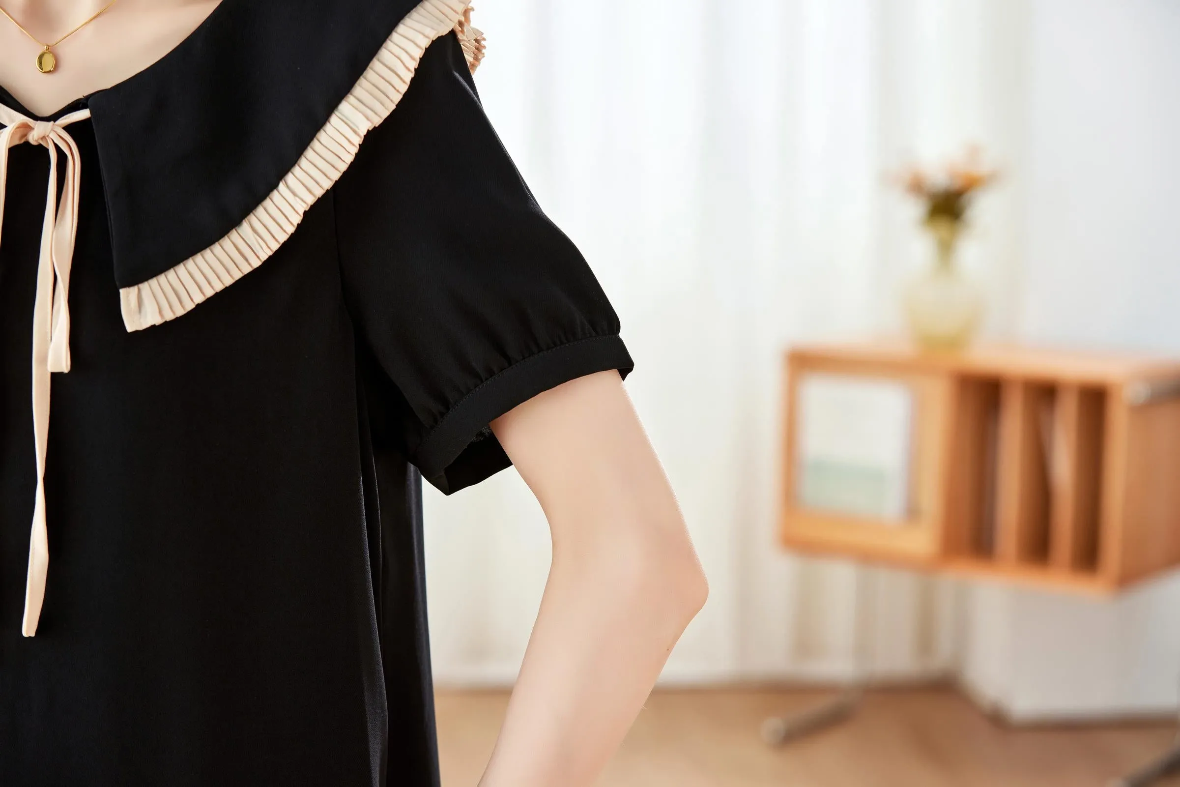 Stylish A-line Dress Featuring a Flattering Design