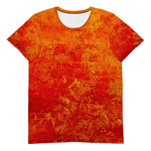 Summer Fire Men's Athletic T-shirt