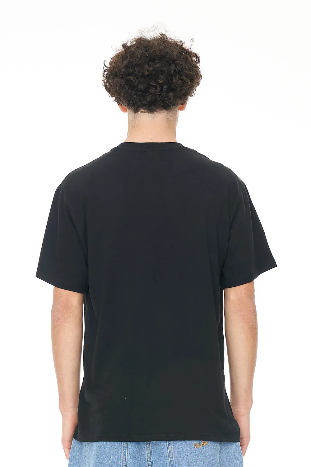 SUP TEE 190/HUFFERVEGAS - BLACK