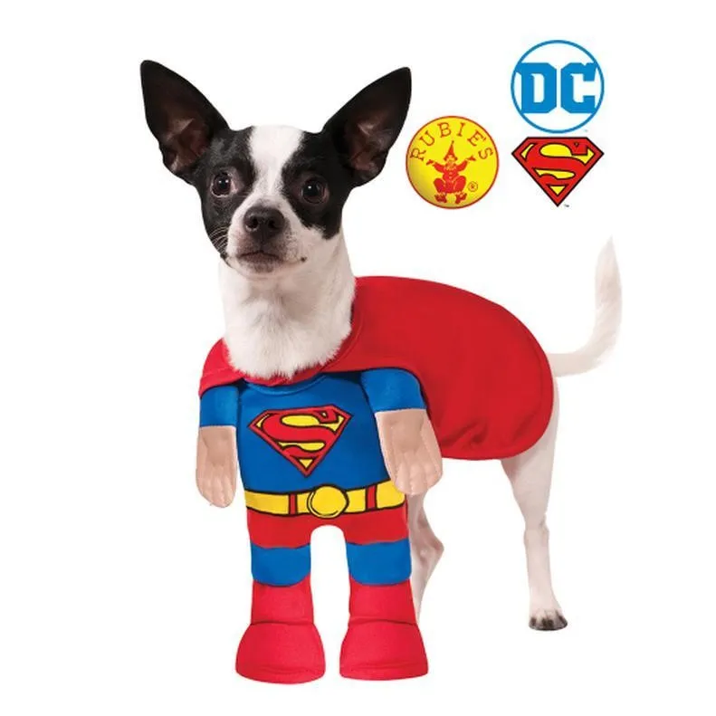 Superman Pet Costume Size Small
