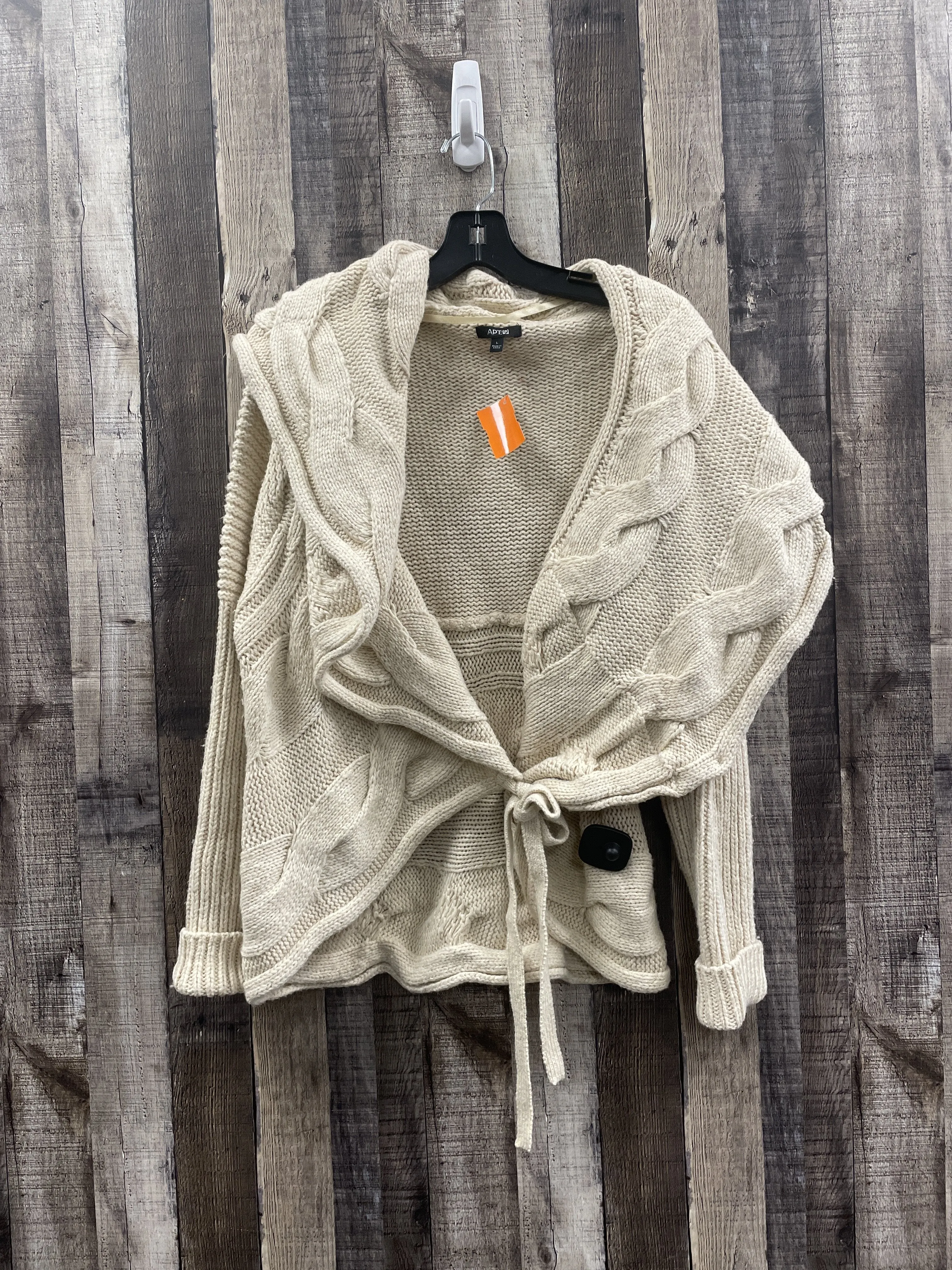 Sweater Cardigan By Apt 9  Size: L
