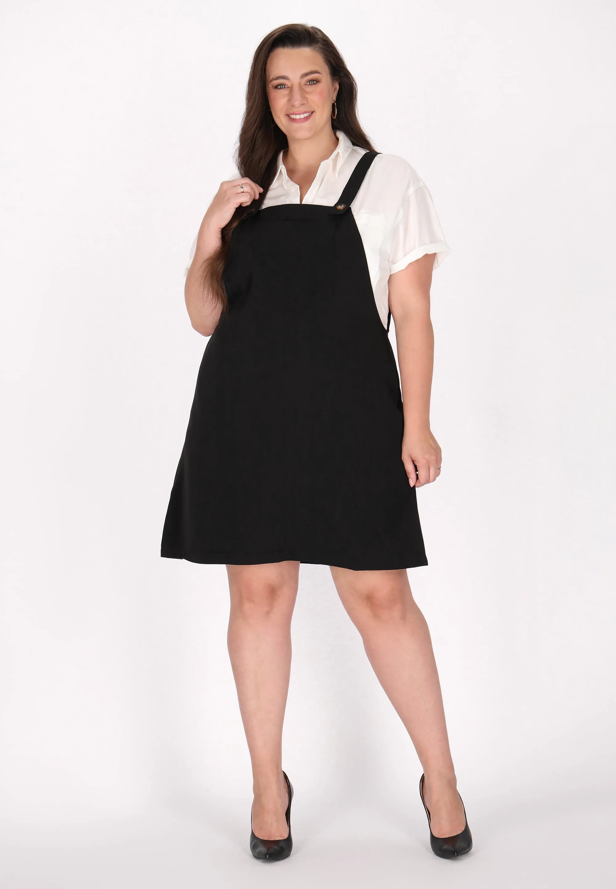 SWIRLY Women's Plus Size Dress
