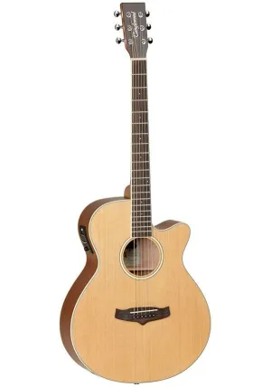 Tanglewood Winterleaf Super Folk Cutaway - Natural Satin - TW9 NS