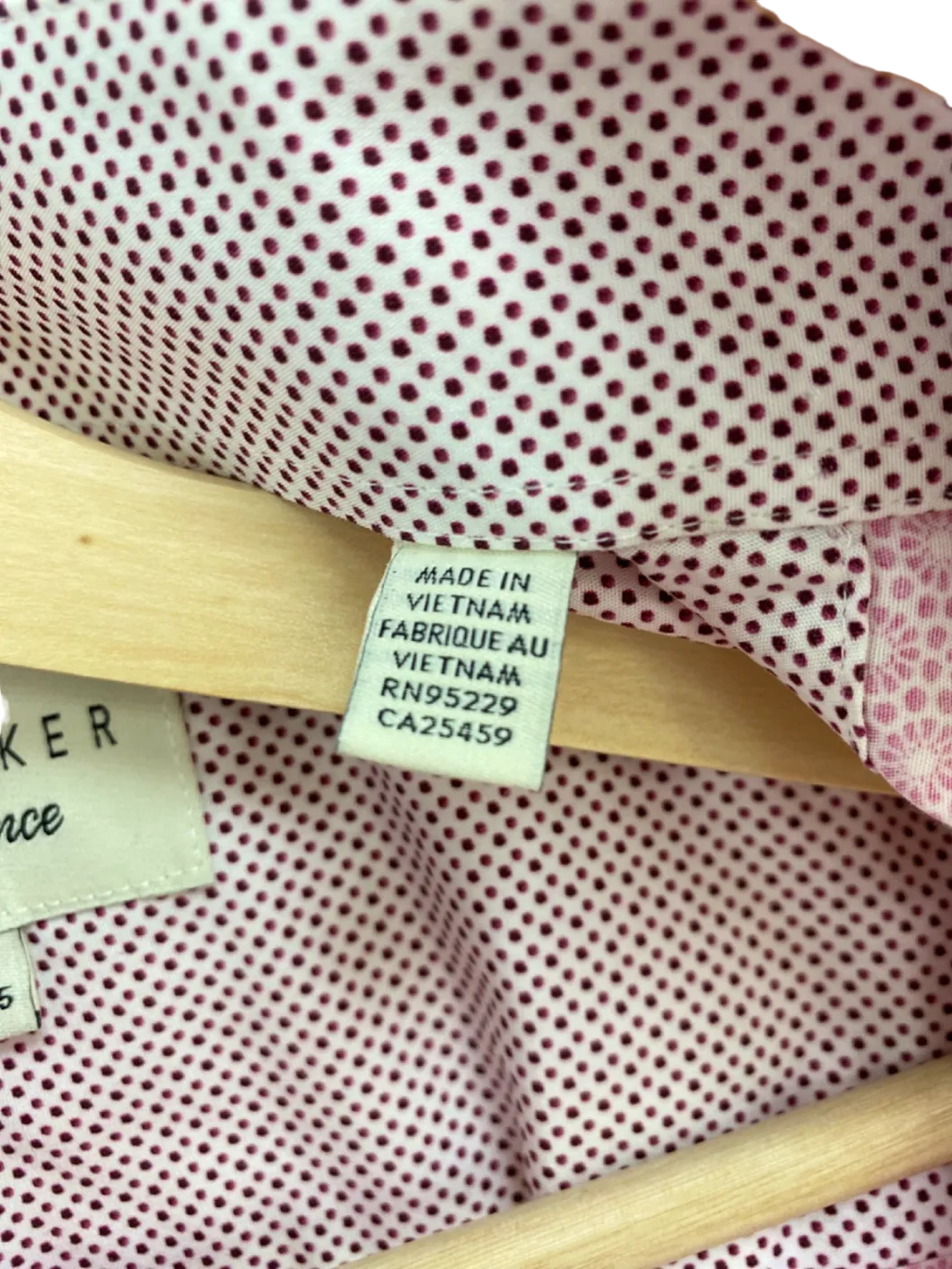 Ted Baker Pink Endurance Shirt UK 15" NECK