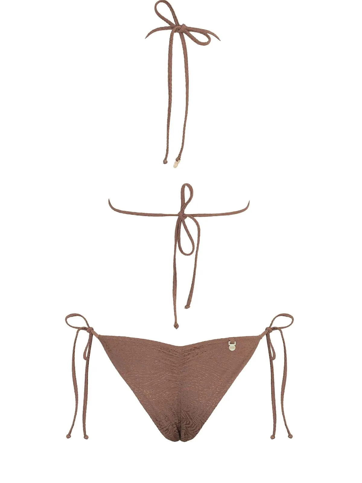 Textured Positano Basal Triangle-Textured Positano Dolly Bikini ::RET
