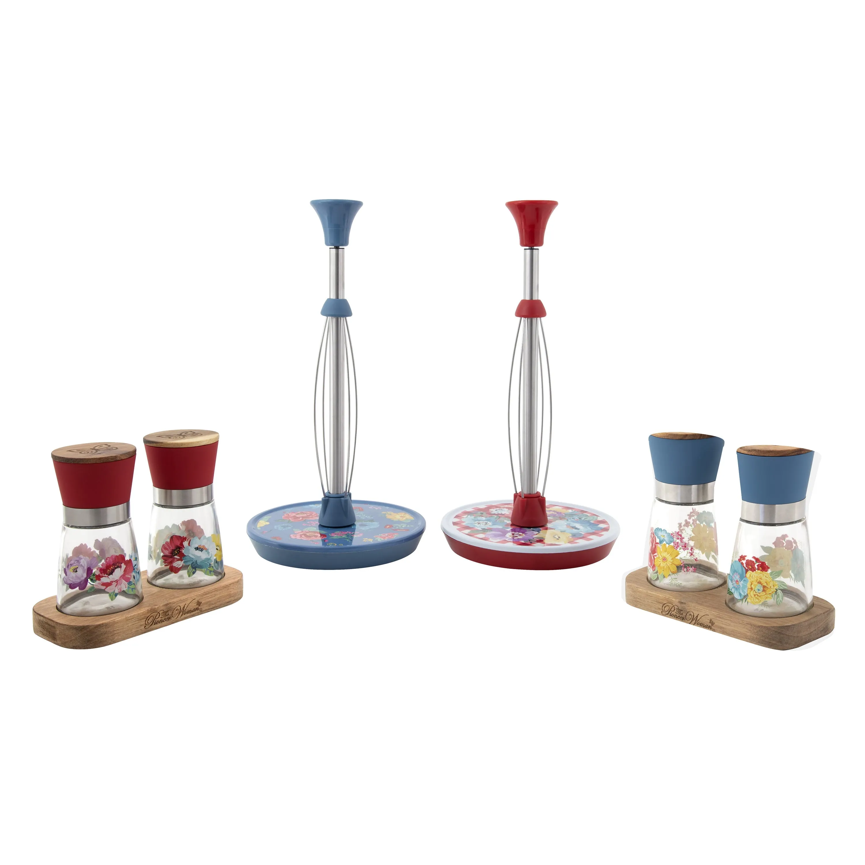 The Pioneer Woman Sweet Romance 3-Piece Salt & Pepper Grinder Set *FREE SHIPPING