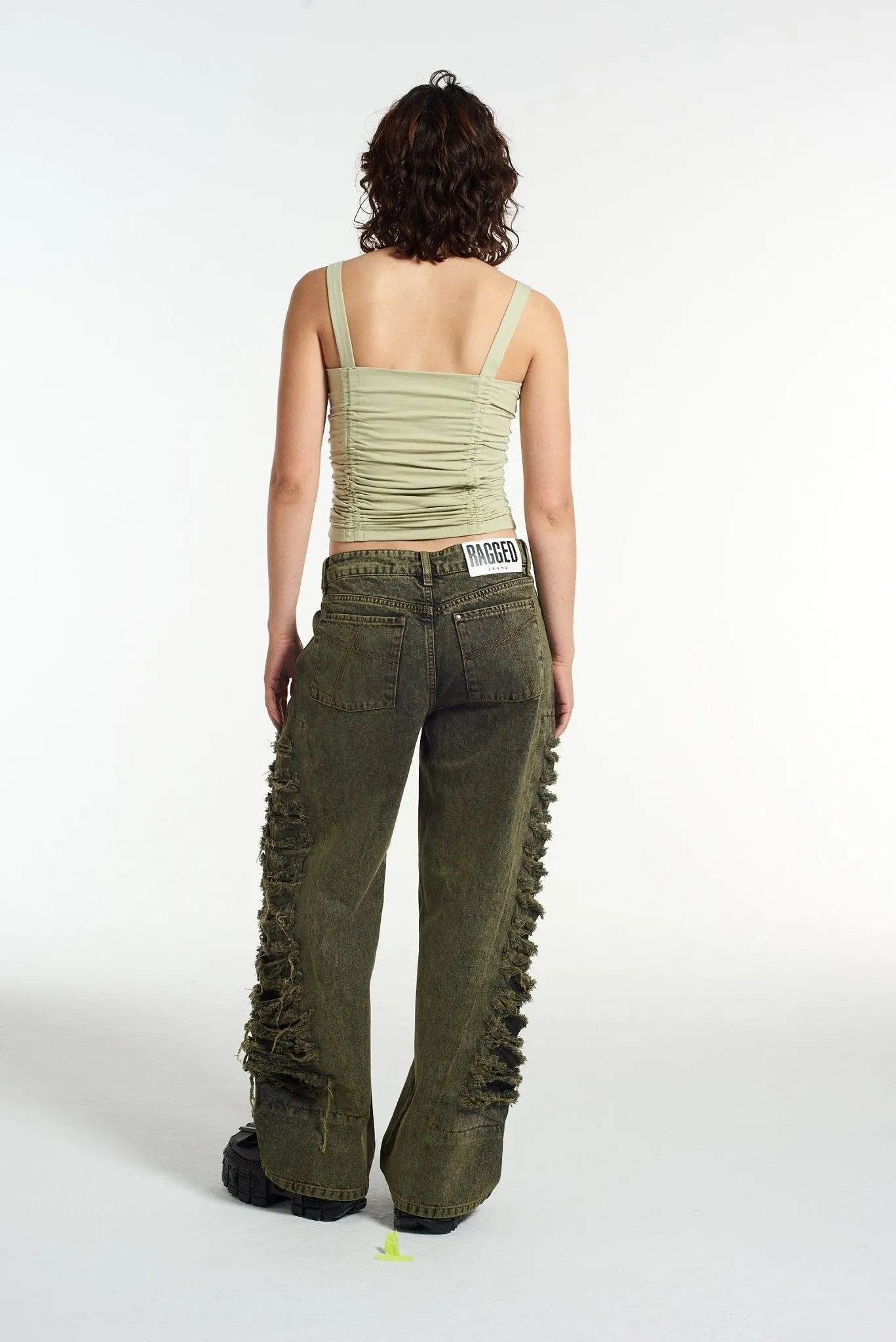 The Ragged Priest Celeste Ruched Top