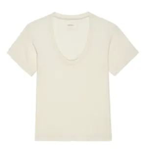 The Slim U Neck Tee