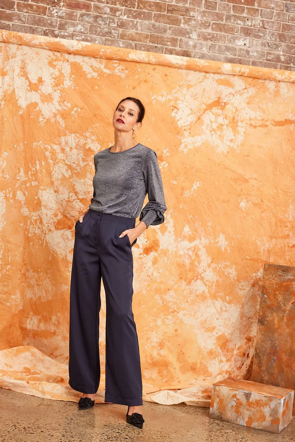 Tiber Classic Pant - Navy