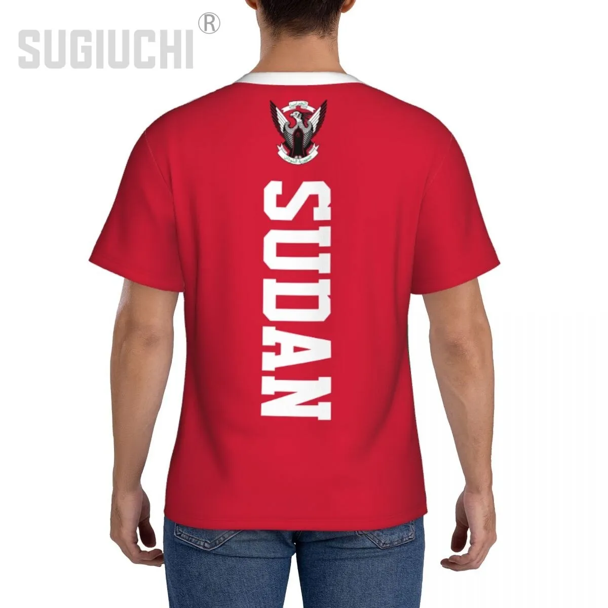 Tight Sports T-shirt Sudan Flag Sudanese 3D For Men Women