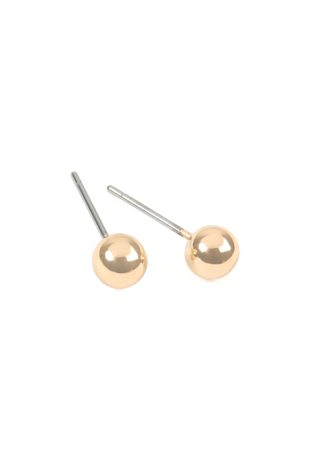 TNE0415 - CAST METAL BAMBOO ALPHABET NECKLACE WITH STUD EARRINGS