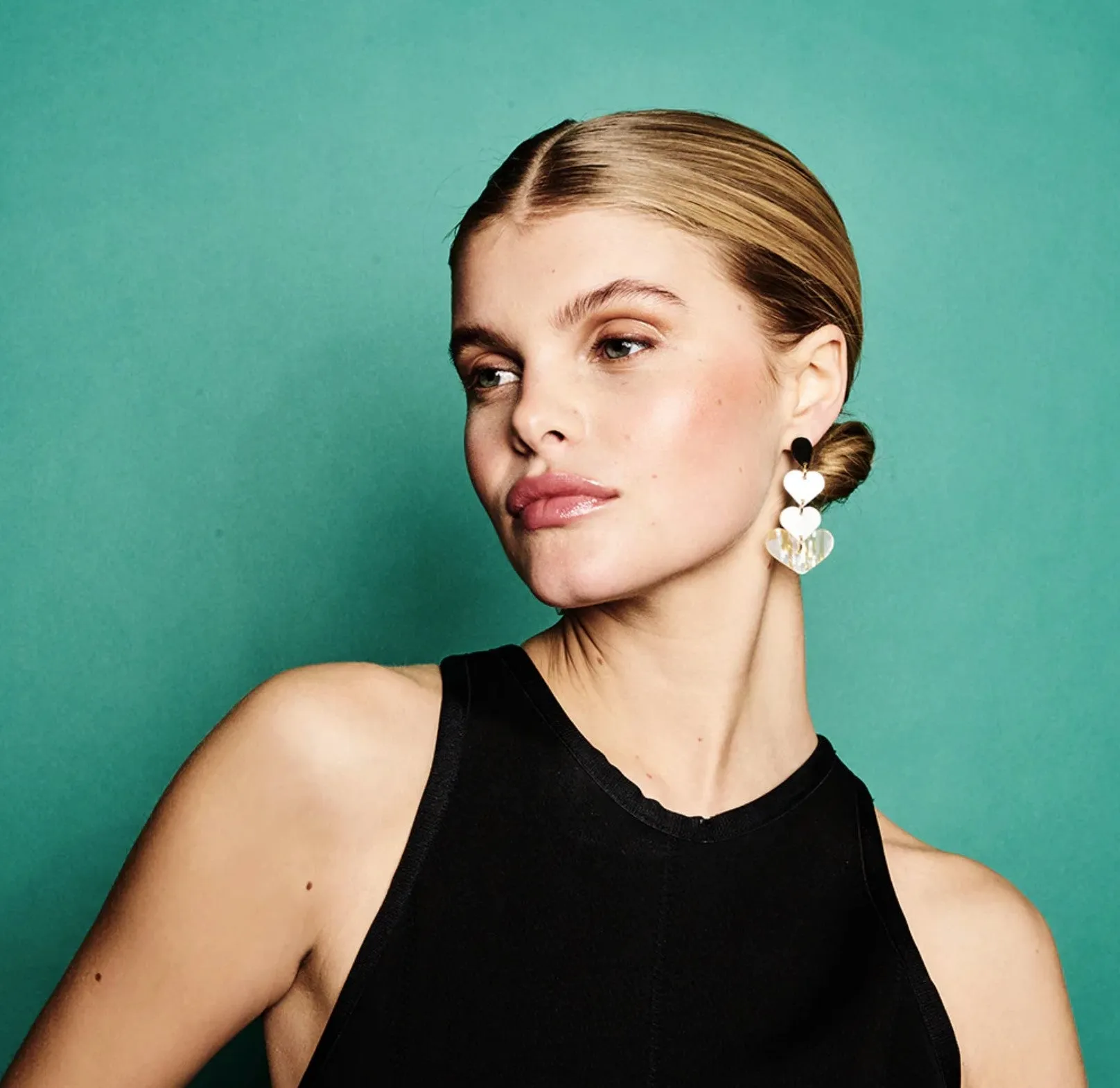 Toolally Heart Drop Earrings