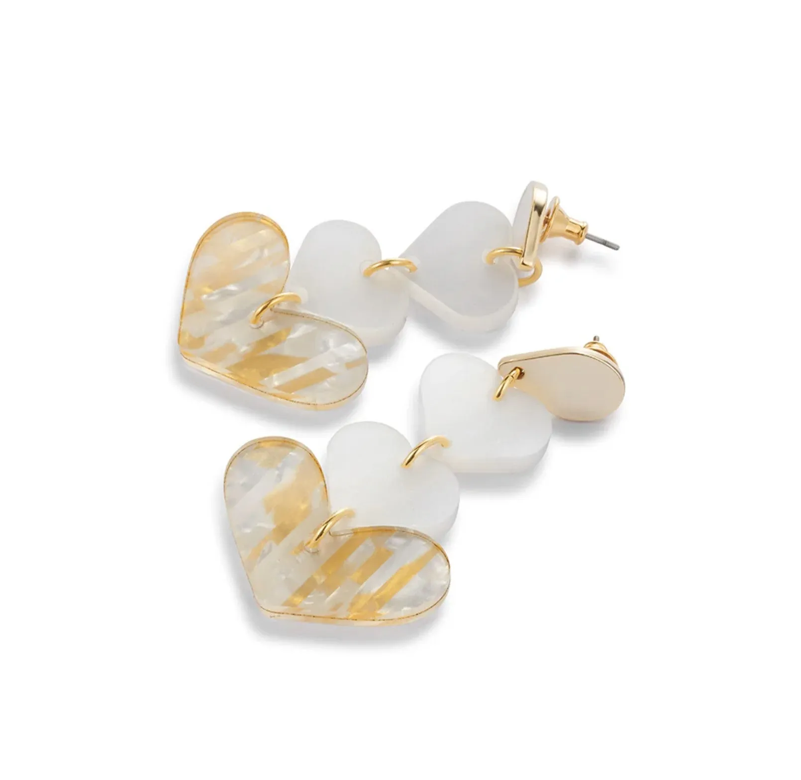 Toolally Heart Drop Earrings