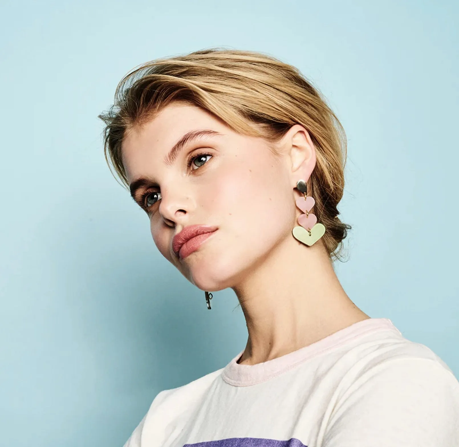 Toolally Heart Drop Earrings