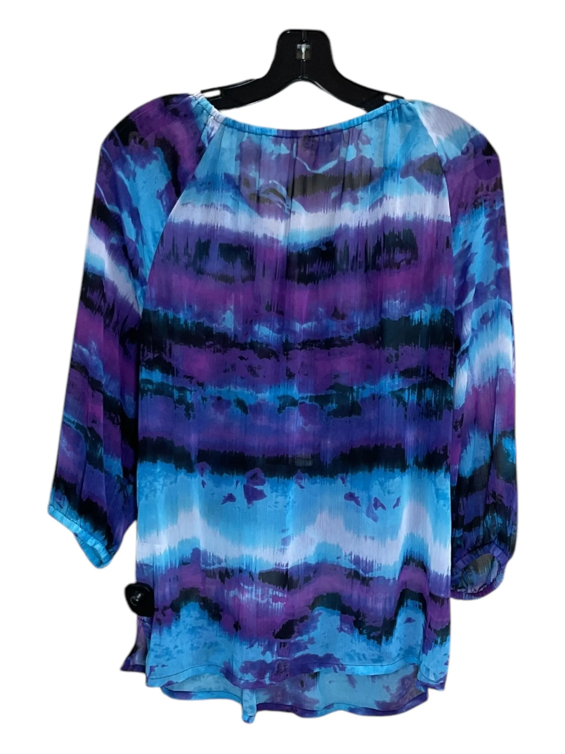 Top 3/4 Sleeve By Laura Ashley  Size: M