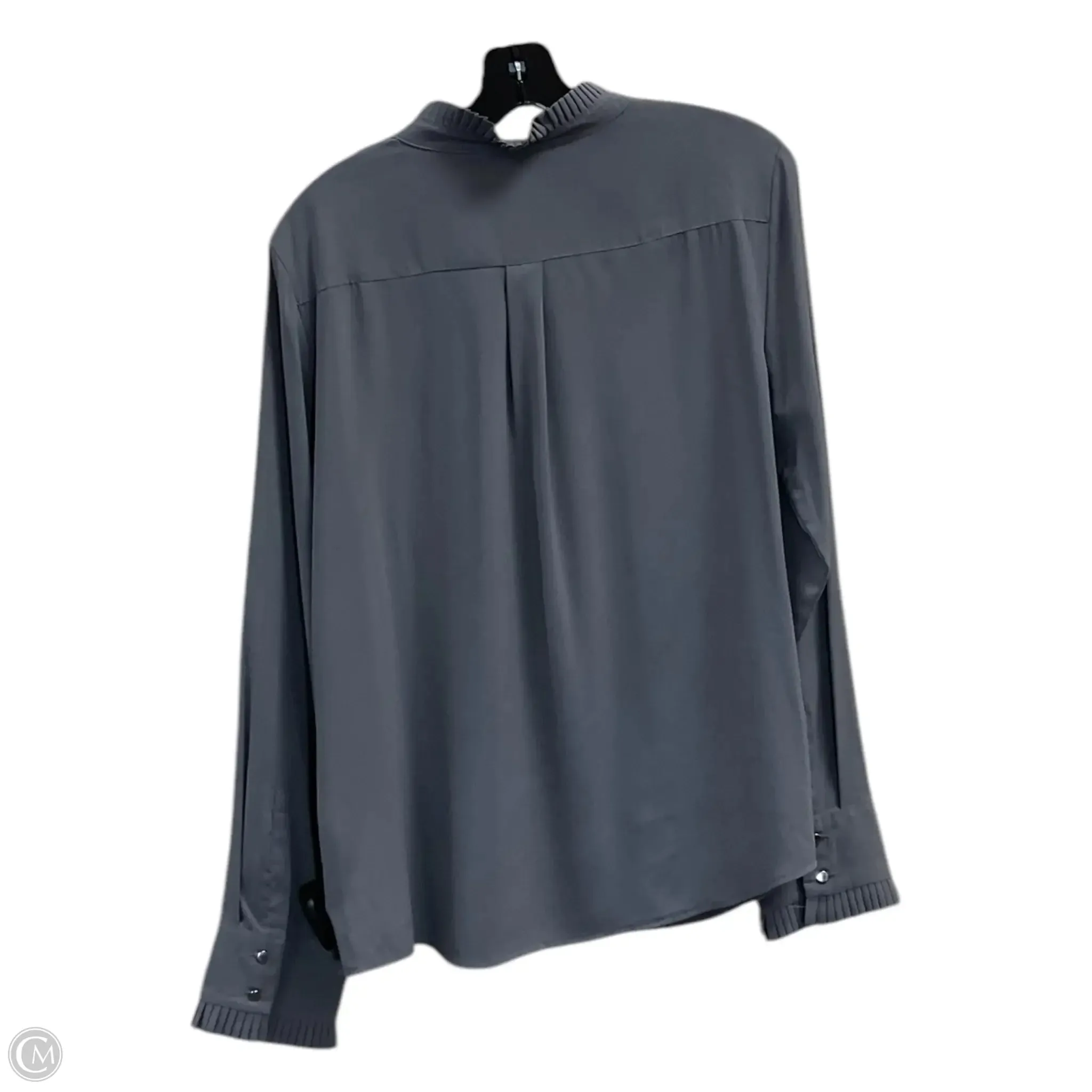 Top Long Sleeve By Calvin Klein In Beige, Size: L