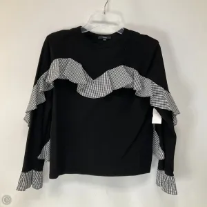 Top Long Sleeve By Clothes Mentor In Black & White, Size: Xs