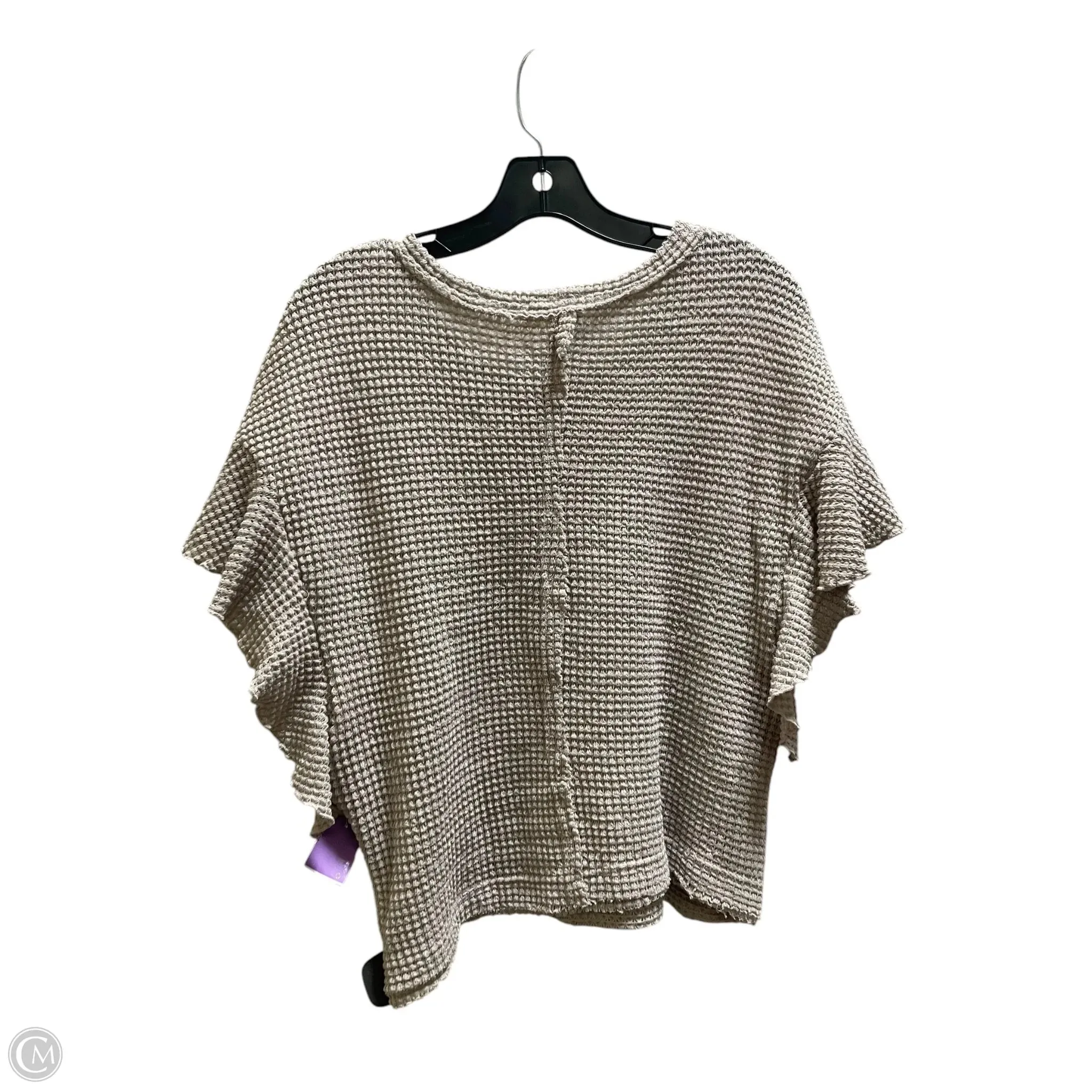 Top Short Sleeve By Altard State In Purple, Size: M