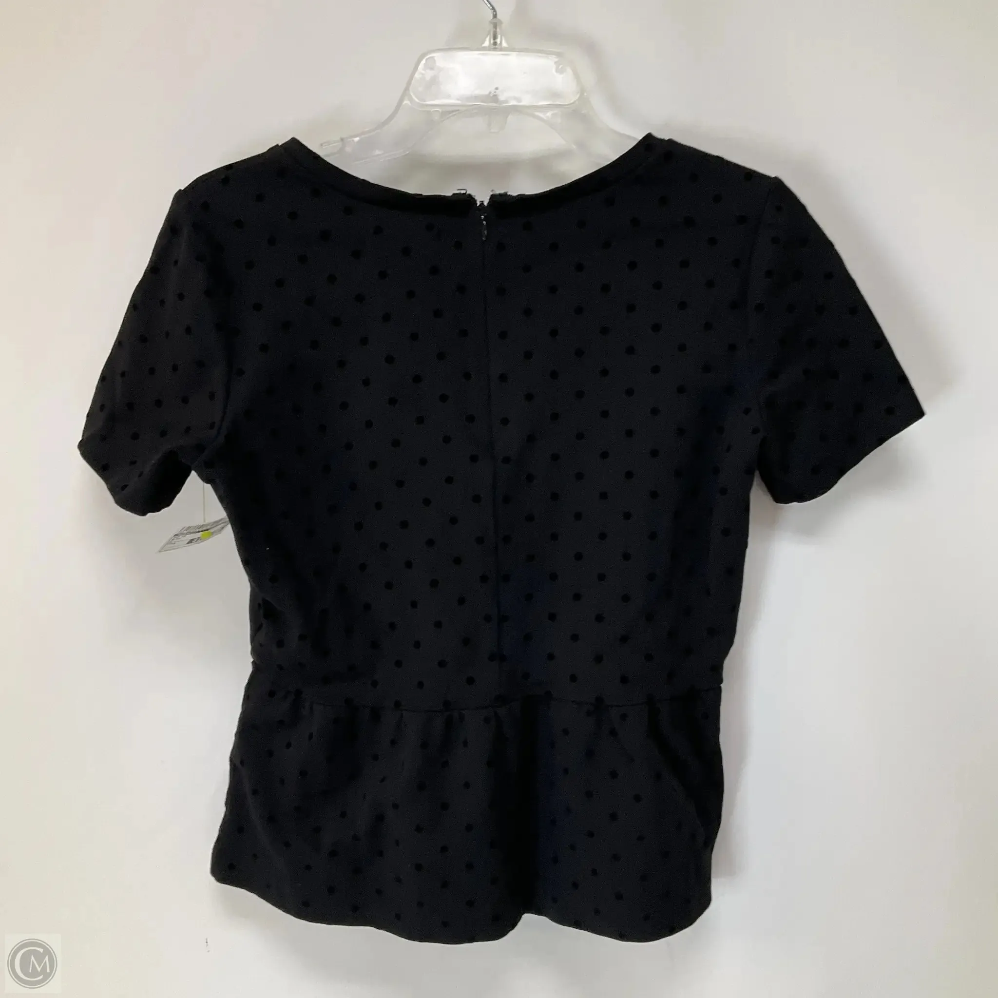 Top Short Sleeve By Madewell In Black, Size: S